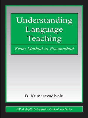 cover image of Understanding Language Teaching